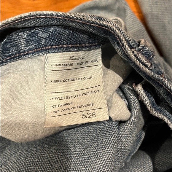 KanCan Light Blue Distressed 90’s Flare Jeans - Picture 7 of 7